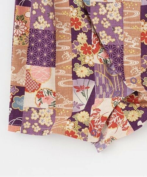 sense of wonder / センス オブ ワンダー 着物・浴衣・小物類 | 甚平オール(縞パッチワーク柄) | 詳細6