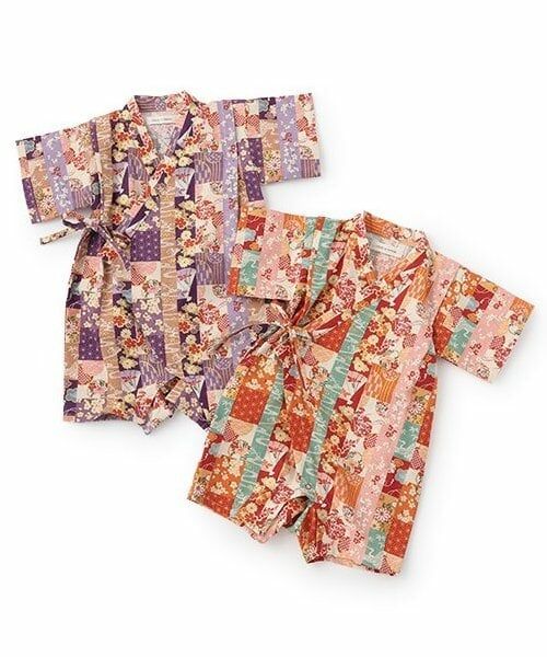 sense of wonder / センス オブ ワンダー 着物・浴衣・小物類 | 甚平オール(縞パッチワーク柄) | 詳細9