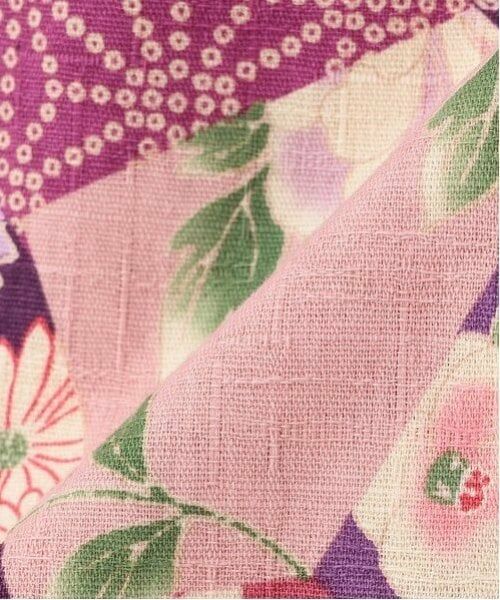 sense of wonder / センス オブ ワンダー 着物・浴衣・小物類 | 甚平スーツ(パッチワーク椿牡丹柄) | 詳細11