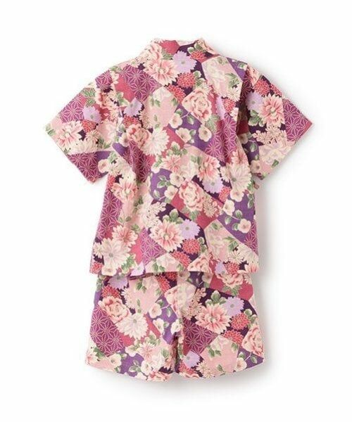 sense of wonder / センス オブ ワンダー 着物・浴衣・小物類 | 甚平スーツ(パッチワーク椿牡丹柄) | 詳細3