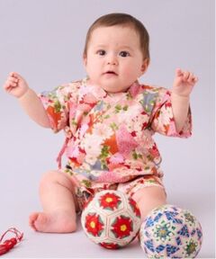 sense of wonder / センス オブ ワンダー 着物・浴衣・小物類 | 甚平オール(パッチワーク椿牡丹柄)