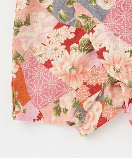 sense of wonder / センス オブ ワンダー 着物・浴衣・小物類 | 甚平オール(パッチワーク椿牡丹柄) | 詳細7