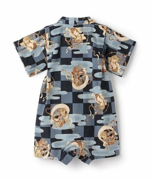 sense of wonder / センス オブ ワンダー 着物・浴衣・小物類 | 甚平オール(市松風神雷神柄) | 詳細3