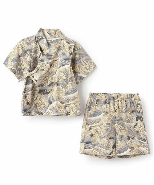 sense of wonder / センス オブ ワンダー 着物・浴衣・小物類 | 甚平スーツ(波柄) | 詳細3