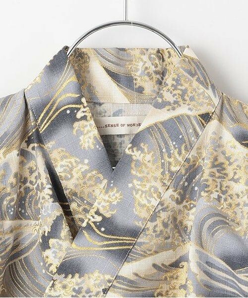 sense of wonder / センス オブ ワンダー 着物・浴衣・小物類 | 甚平スーツ(波柄) | 詳細4