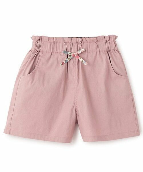 sense of wonder / センス オブ ワンダー ショート・ハーフ・半端丈パンツ | リバティリボンショートパンツ（ピンク）