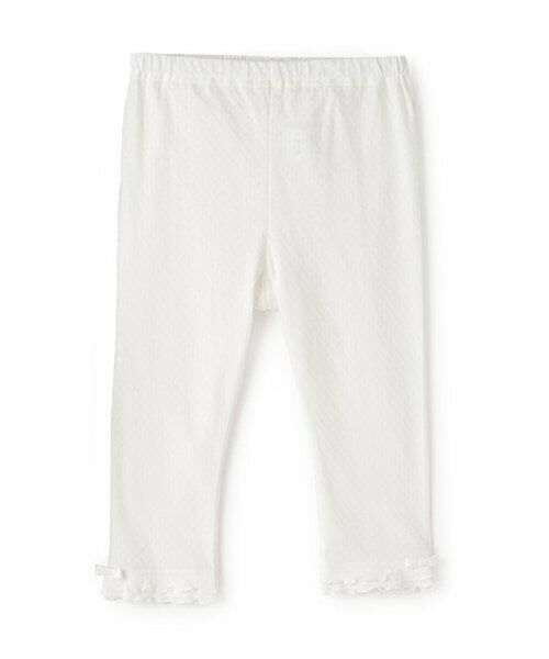 sense of wonder / センス オブ ワンダー レギンス・スパッツ | 裾メロー7分丈レギンス（オフ ホワイト）