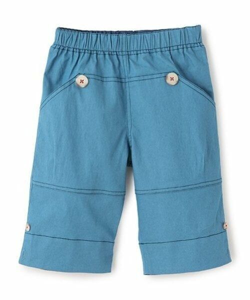 sense of wonder / センス オブ ワンダー ショート・ハーフ・半端丈パンツ | ストレッチツイルマリンパンツ（ライト ブルー）