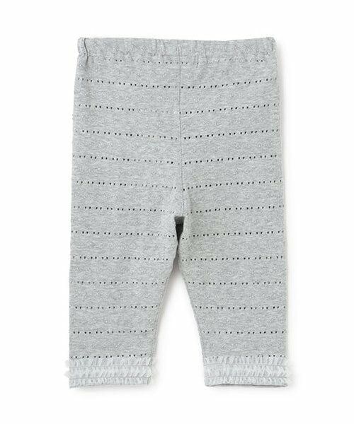 sense of wonder / センス オブ ワンダー レギンス・スパッツ | 裾チュール7分丈レギンス（グレー）