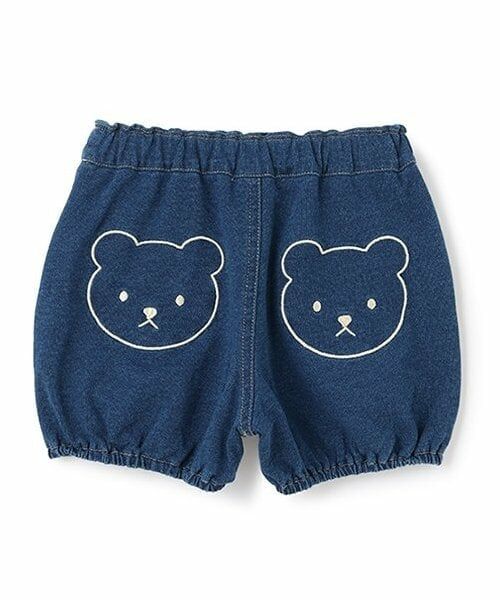 sense of wonder / センス オブ ワンダー ショート・ハーフ・半端丈パンツ | ニットデニムクマショートパンツ | 詳細1