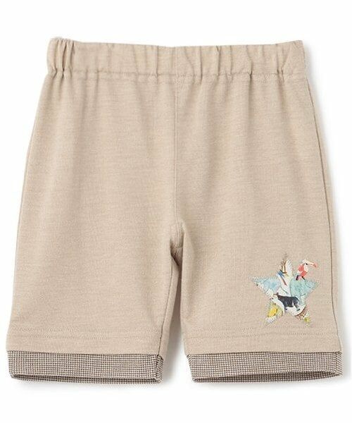 sense of wonder / センス オブ ワンダー ショート・ハーフ・半端丈パンツ | キューフォーザ・ズー星ハーフパンツ（モカ茶）