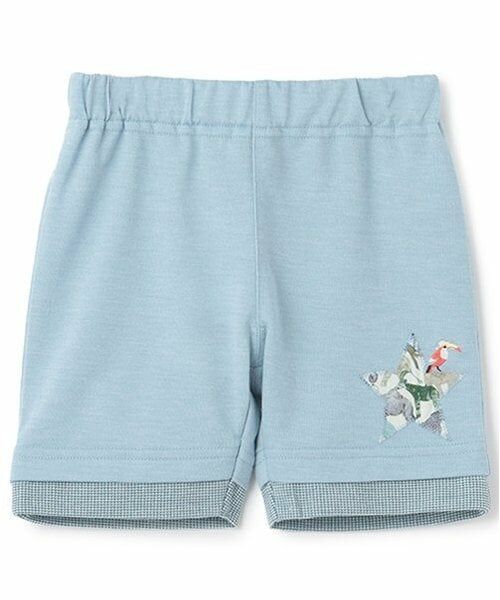 sense of wonder / センス オブ ワンダー ショート・ハーフ・半端丈パンツ | キューフォーザ・ズー星ハーフパンツ（ブルー）