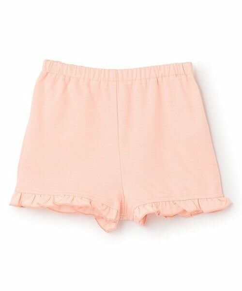 sense of wonder / センス オブ ワンダー ショート・ハーフ・半端丈パンツ | 裾フリルショートパンツ（ピンク）