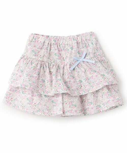 sense of wonder / センス オブ ワンダー ショート・ハーフ・半端丈パンツ | 小花フリルパンツ（ピンク）