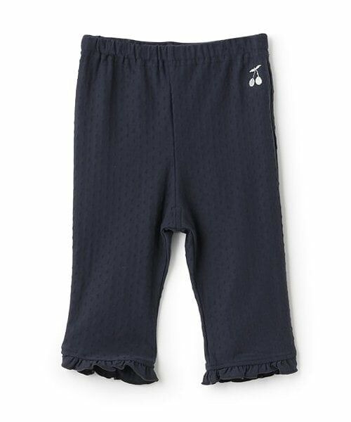 sense of wonder / センス オブ ワンダー レギンス・スパッツ | 7分丈フリルレギンス（紺）