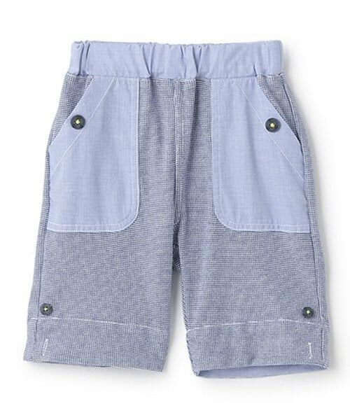 sense of wonder / センス オブ ワンダー ショート・ハーフ・半端丈パンツ | ミニハニカムハーフパンツ（ブルー）