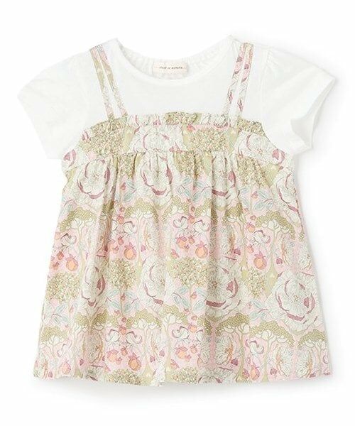 sense of wonder / センス オブ ワンダー その他トップス | シンディーズガーデンレイヤードチュニック【日本製】(ピンク)