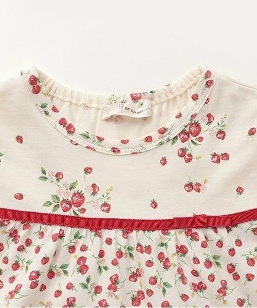 sense of wonder / センス オブ ワンダー その他トップス | 【オーガニック】野イチゴティアードチュニック【日本製】 | 詳細2