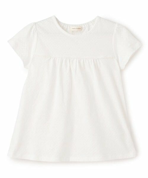 sense of wonder / センス オブ ワンダー Tシャツ | レーシー天竺Tシャツ（オフ ホワイト）