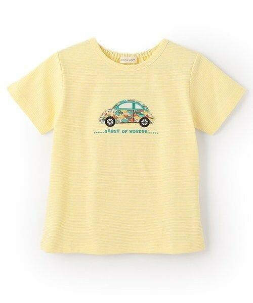 sense of wonder / センス オブ ワンダー Tシャツ | リバティcarsTシャツ（レモン イエロー）