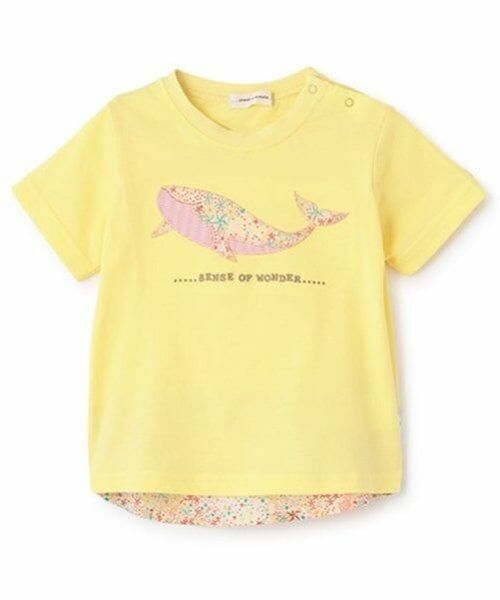 sense of wonder / センス オブ ワンダー Tシャツ | 接触冷感アデラジャクジラTシャツ（黄）