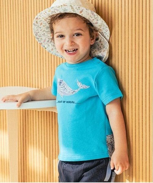 sense of wonder / センス オブ ワンダー Tシャツ | 接触冷感アデラジャクジラTシャツ（ターコ）