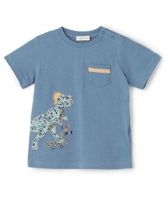 sense of wonder / センス オブ ワンダー Tシャツ | 接触冷感リバティダイナソーTシャツ