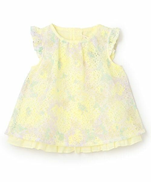 sense of wonder / センス オブ ワンダー その他トップス | フラワーレースチュニック【日本製】（レモン イエロー）
