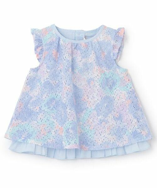 sense of wonder / センス オブ ワンダー その他トップス | フラワーレースチュニック【日本製】（ブルー）