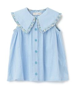 リバティフリルチュニック