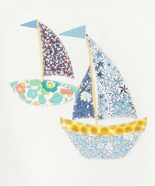 sense of wonder / センス オブ ワンダー Tシャツ | 接触冷感リバティヨットTシャツ | 詳細3