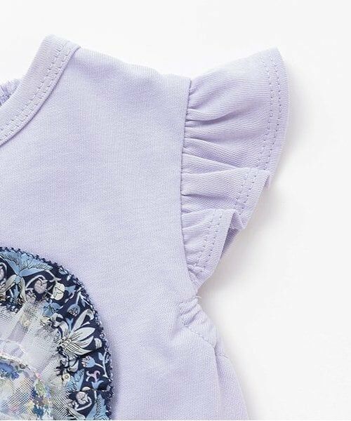 sense of wonder / センス オブ ワンダー Tシャツ | リバティフリルハート袖なしTシャツ | 詳細7