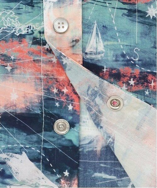 sense of wonder / センス オブ ワンダー シャツ・ブラウス | オーロラスカイ シャツ【日本製】 | 詳細6