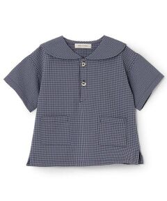 sense of wonder / センス オブ ワンダー シャツ・ブラウス | サッカーギンガムセーラーシャツ【日本製】