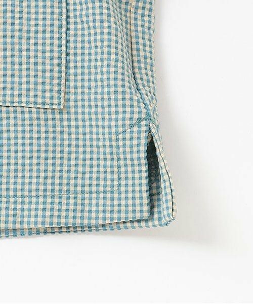 sense of wonder / センス オブ ワンダー シャツ・ブラウス | サッカーギンガムセーラーシャツ【日本製】 | 詳細6