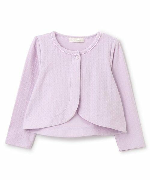 sense of wonder / センス オブ ワンダー カーディガン・ボレロ | 長袖ボレロ（ラベンダー）