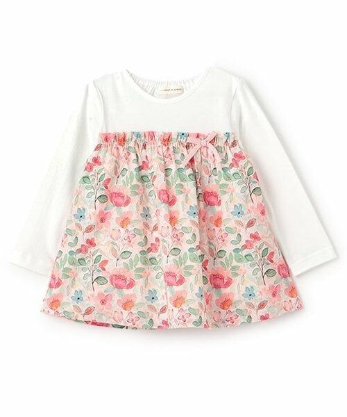 sense of wonder / センス オブ ワンダー その他トップス | 花柄長袖チュニック（赤）