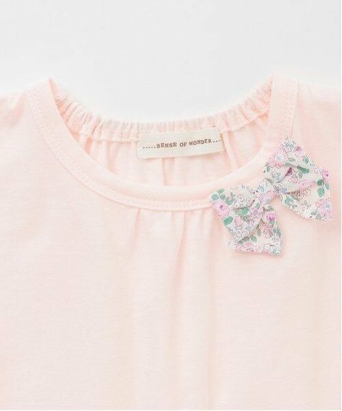 sense of wonder / センス オブ ワンダー Tシャツ | 小花柄リボンTシャツ | 詳細2