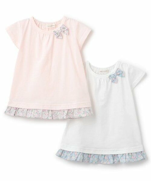 sense of wonder / センス オブ ワンダー Tシャツ | 小花柄リボンTシャツ | 詳細6