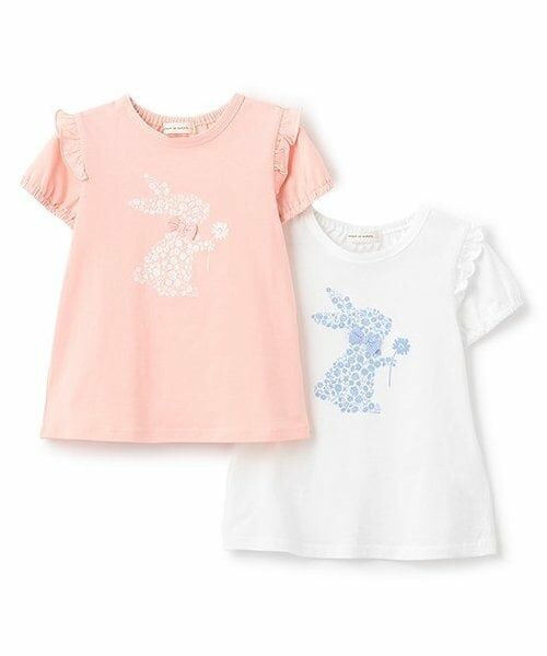 sense of wonder / センス オブ ワンダー Tシャツ | フラワーウサギ半袖Tシャツ | 詳細7