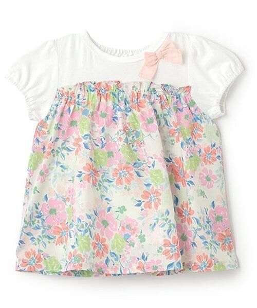 sense of wonder / センス オブ ワンダー その他トップス | フラワーブーケチュニック（ピンク）