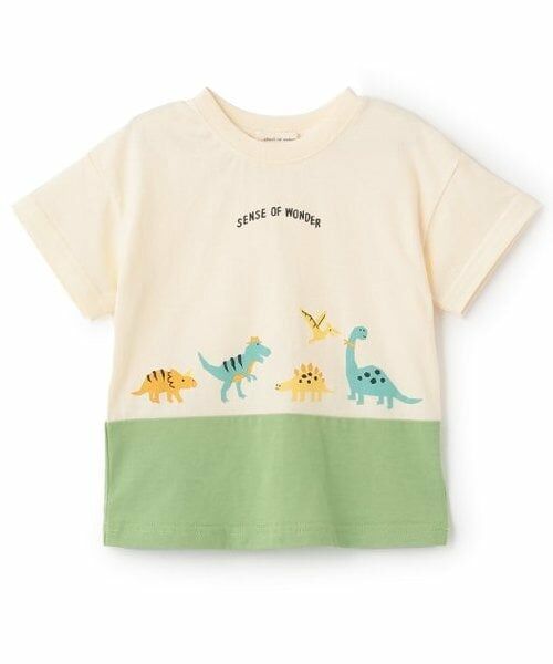 sense of wonder / センス オブ ワンダー Tシャツ | 恐竜Tシャツ（ECRU(キナリ)）