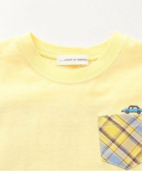 sense of wonder / センス オブ ワンダー Tシャツ | チェックポケットTシャツ | 詳細2