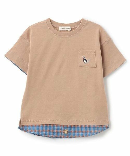 sense of wonder / センス オブ ワンダー Tシャツ | ペンギンシシュウTシャツ（モカ茶）