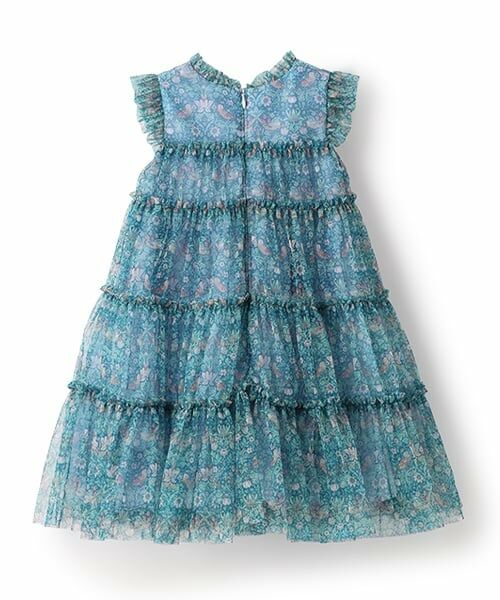 sense of wonder / センス オブ ワンダー ミニ丈・ひざ丈ワンピース | リバティプリントチュールドレス【日本製】 | 詳細1