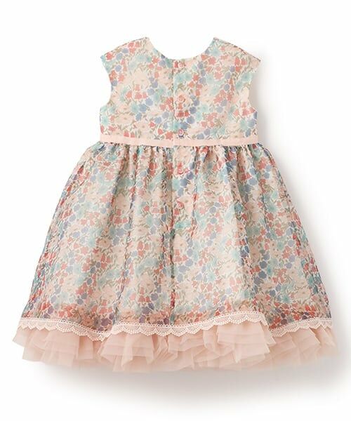 sense of wonder / センス オブ ワンダー ミニ丈・ひざ丈ワンピース | リバティプリントオーガンジードレス【日本製】 | 詳細1