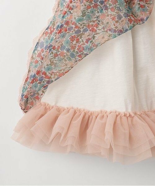 sense of wonder / センス オブ ワンダー ミニ丈・ひざ丈ワンピース | リバティプリントオーガンジードレス【日本製】 | 詳細7