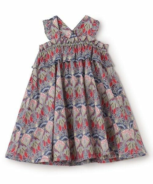 sense of wonder / センス オブ ワンダー ミニ丈・ひざ丈ワンピース | アイアンシーサンドレス【日本製】（紺）