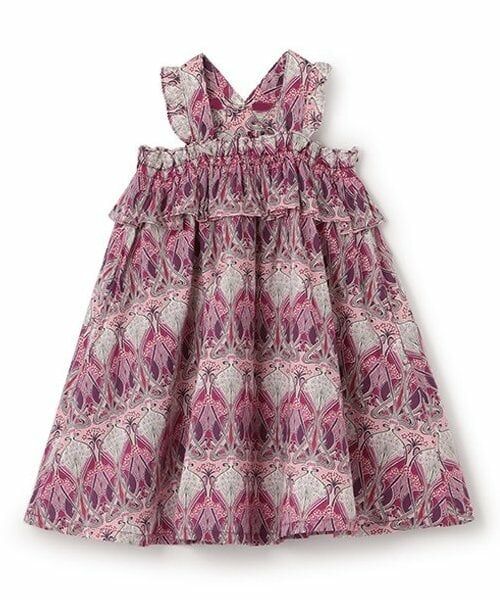 sense of wonder / センス オブ ワンダー ミニ丈・ひざ丈ワンピース | アイアンシーサンドレス【日本製】（グレープ）