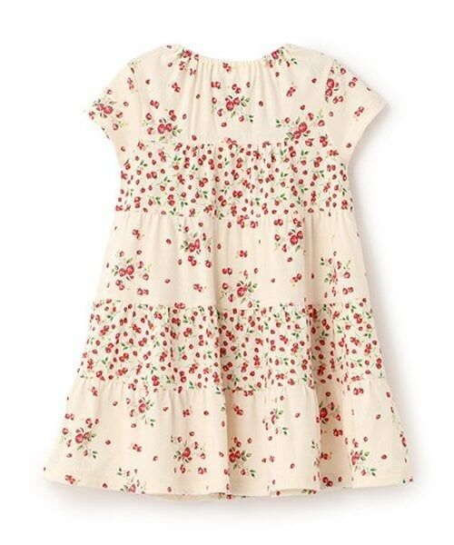 sense of wonder / センス オブ ワンダー ミニ丈・ひざ丈ワンピース | 【オーガニック】野イチゴティアードワンピース【日本製】 | 詳細1